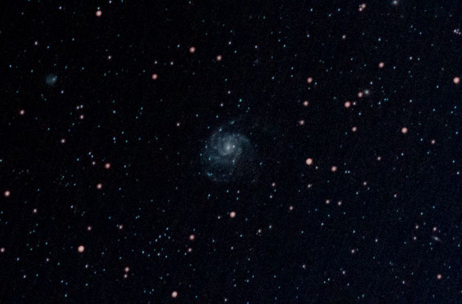 The face-on spiral of the Pinwheel Galaxy